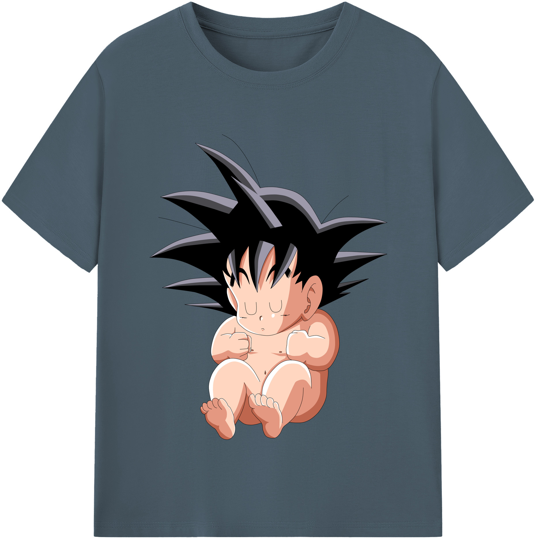 （画像用） ドラゴンボール 孫悟空（そん ごくう）Son Goku カカロット DRAGON BALL Kakarotto 綿100％半袖Tシャツ（フロントプリント）